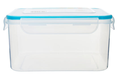 Herrela 5Pc Square Food Containers With Airtight Lids