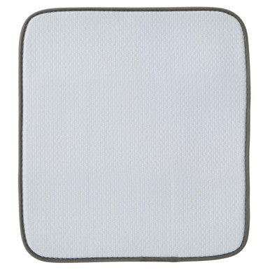 Sinkside Dish Drying White Mat