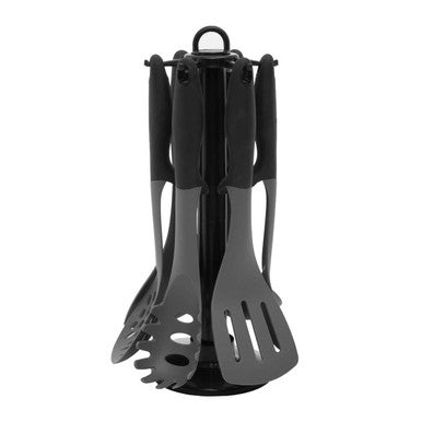 Tyri 6 Piece Kitchen Utensil Set With Stand