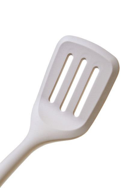 Nova Stone Grey Silicone Head Slotted Turner