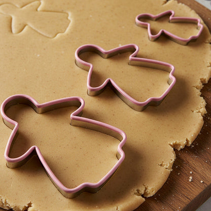Sucre Gingerbread Lady 3 Piece Cutter Set