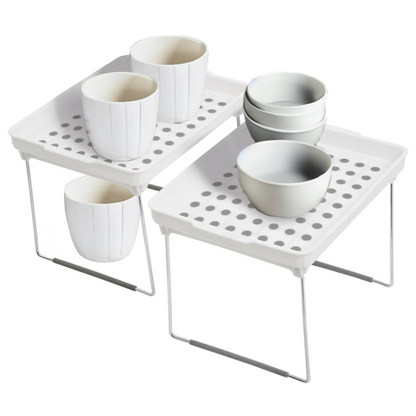 Romm Set of 2 Foldable Cabinet Organisers