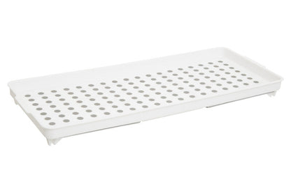 Romm Set Of 2 White And Grey Foldable Cabinet Racks