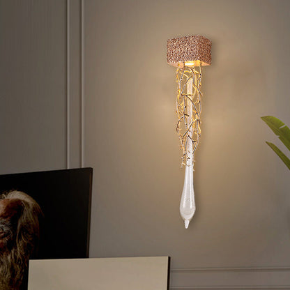 Bedroom Living Room Dining Room Crystal Wall Lamp