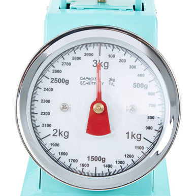 Olivier 3Kg Pastel Green Retro Kitchen Scale