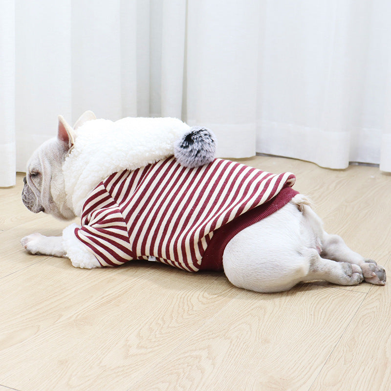 Lamb Wool Cute Cartoon Hoodie