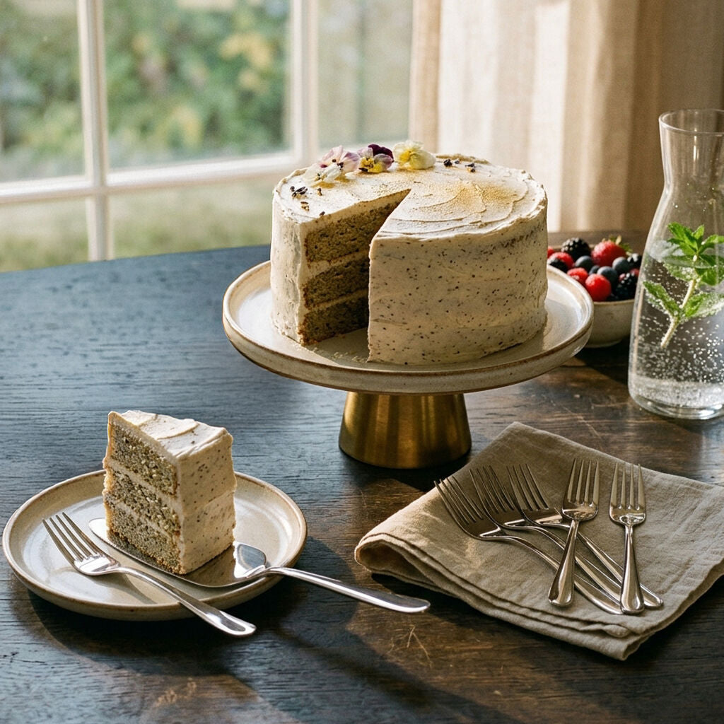 Hallie Stainless Steel Cake Serving Set