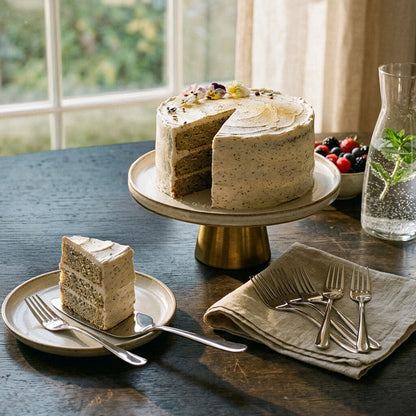 Hallie Stainless Steel Cake Serving Set