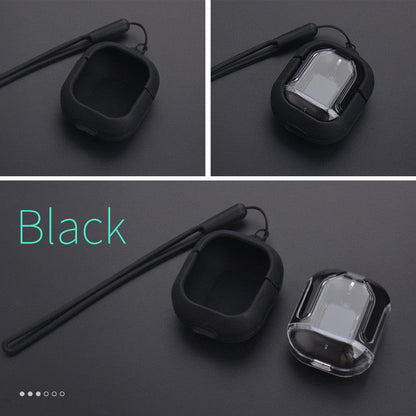 Premium Mini Transparent Wireless Earbuds - Bluetooth 5.3 ENC Noise Cancelling Headphones with Digital Display