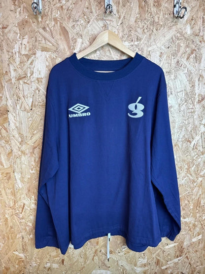 Umbro Gio Goi Collaboration Drill Tracksuit Top Jumper Smock XXL Oasis #208