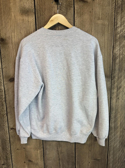 Vintage Russell Athletic Grey  College Jumper Sweater Sweatshirt Men’s Large