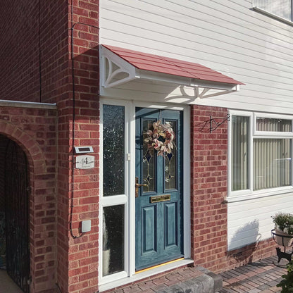 Cosgrove Lean-To Door Canopy - Flat Pack Porch Canopy