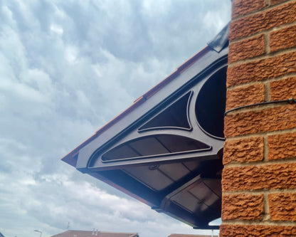Cosgrove Lean-To Door Canopy - Flat Pack Porch Canopy