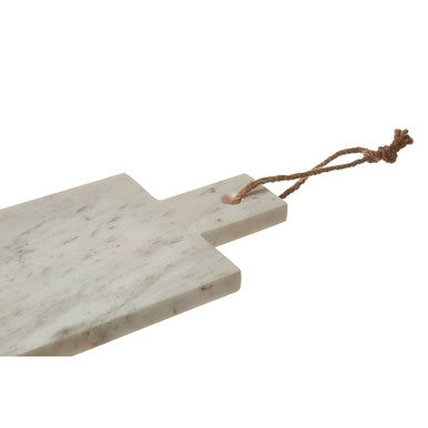 Small White Marble Chopping and Serving Board | Salerno