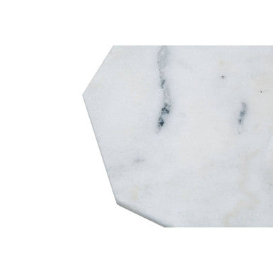 Kindia White Marble Octagonal Trivet