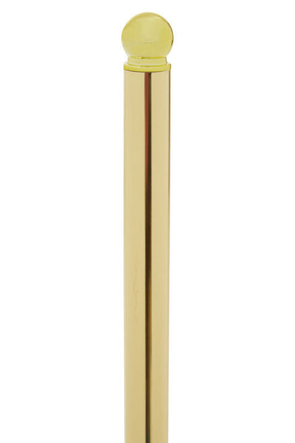 Delphine Gold Kitchen Roll Holder With Marble Base