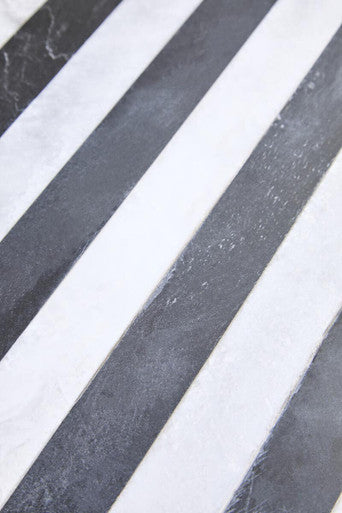 Soma Large Black and White Marble Cake Stand