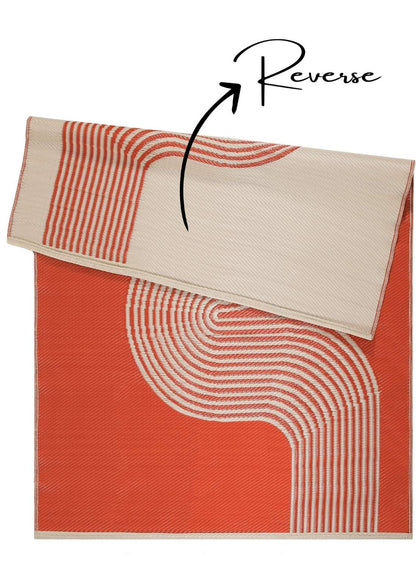 Urban Outdoor Rug Terra & Beige | 1010