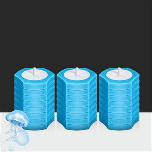 Premium Disposable Toilet Brush Set | Hygienic Deep-Clean System with Replaceable Heads
