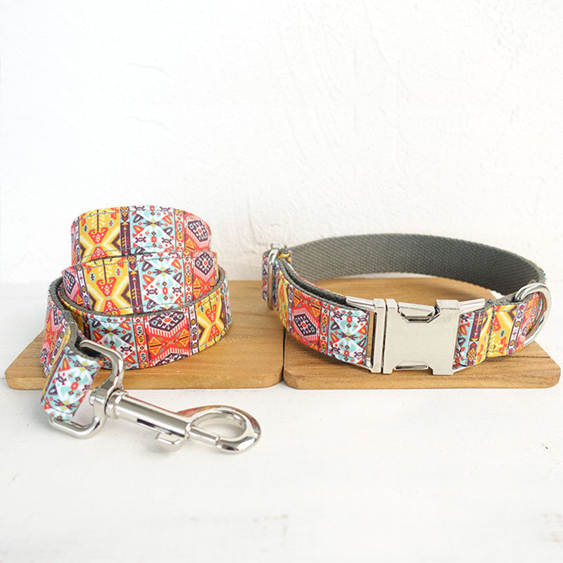 Pet traction suit color pattern dog circle
