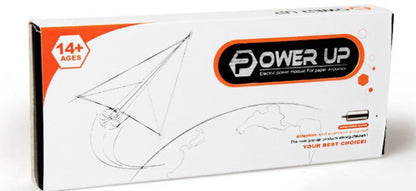 Motor electric hand throwing paper airplane