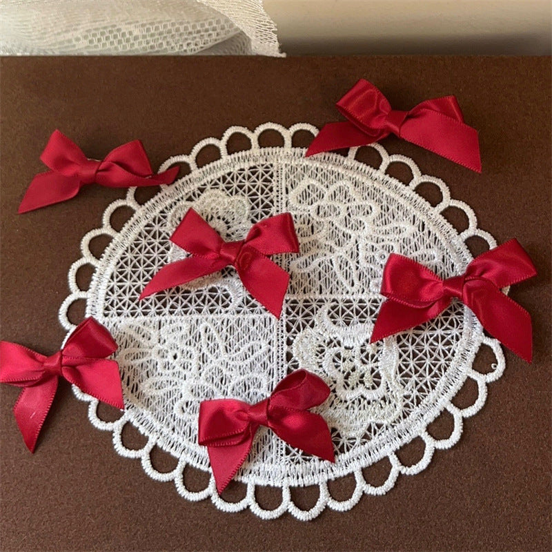 3cm Ribbon Bow Small Hairclip