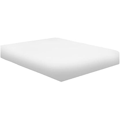 NIYS Luxury Bedding Finest 100% Egyptian Cotton 16" 40CM Extra deep Fitted Sheets 15 Colours Single Double King Super King (White, Super King)