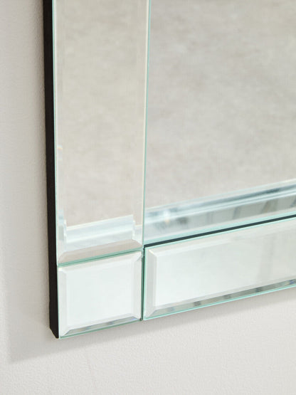 Milania Etched Border Wall Mirror