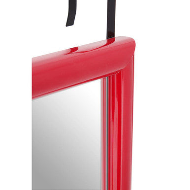 Mize Pink Plastic Frame Over Door Mirror