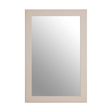 Heritage Antique White Wall Mirror
