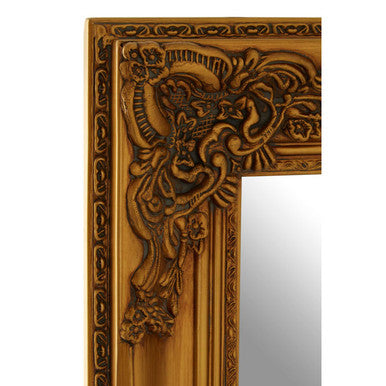 Marseille Ornate Gold Frame Wall Mirror