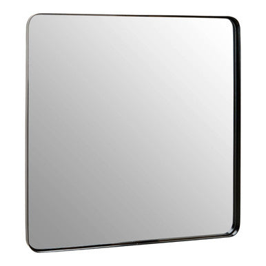 Candi Matt Black Square Wall Mirror