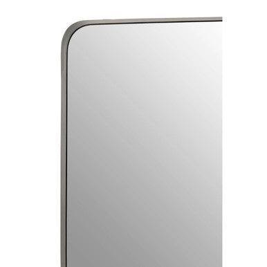 Candi Matt Black Square Wall Mirror