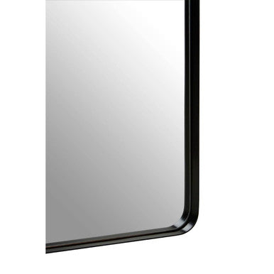 Candi Matt Black Square Wall Mirror