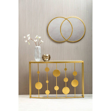 Farran Overlapped Circles Wall Mirror