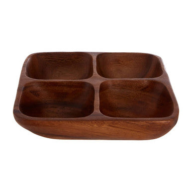 Acacia Four Section Serving Dish | Kora