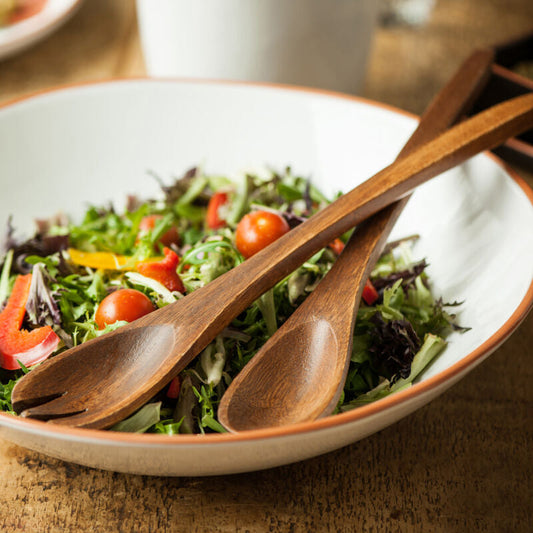 Kora Acacia Large Salad Servers