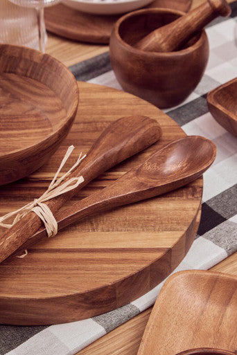 Kora Acacia Large Salad Servers