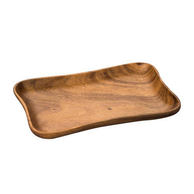 Acacia Large Curved Rectangle Serving Dish | Kora