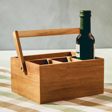 Socorro Acacia Cutlery Caddy
