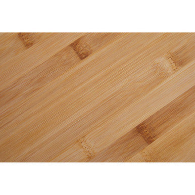 Aleki Natural Bamboo Large Chopping Board with Aluminium Handle
