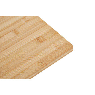 Aleki Natural Bamboo Medium Chopping Board with Aluminium Handle