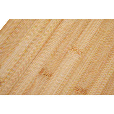 Aleki Natural Bamboo Medium Chopping Board with Aluminium Handle