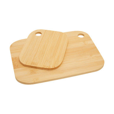 Dahra Set Of 2 Bamboo Cutting and Serving Boards
