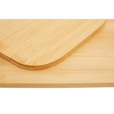 Dahra Set Of 2 Bamboo Cutting and Serving Boards