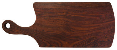 Rosi Natural Finish Tropical Rosewood Serving or Cutting Board in Organic Shape