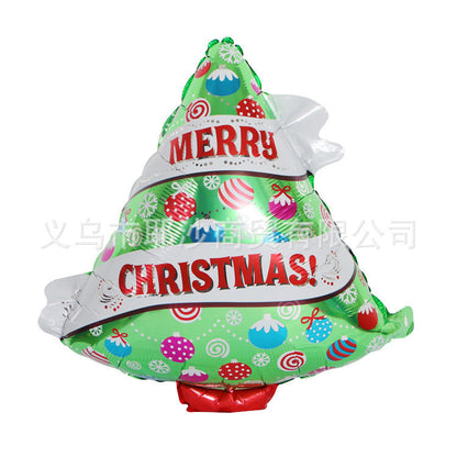 Christmas decoration aluminum film balloon