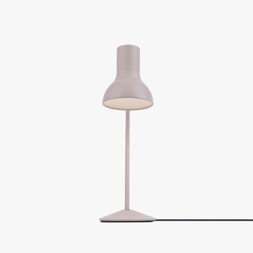 ANGLEPOISE 75 Mini Desk Lamp, Mole Grey, Ideal for small spaces, study bedroom reading lamp,Tension Spring Technology Matt Paint Finish Cast Iron Base Aluminium Cover, Chrome Plated Fittings, LED Bulb
