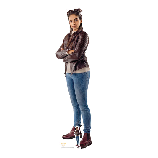 SC1198 Mandip Gill Yasmin Lifesize   Doctor Who Cardboard Cut Out Height 165cm