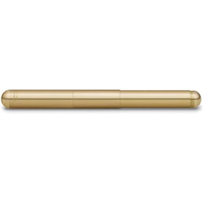 Kaweco SUPRA Fountain Pen Brass I Exclusive Fountain Pen for Ink Cartridges Including Retro Metal Box I Fountain Pen 16.5 cm I Nib: F (Fine)